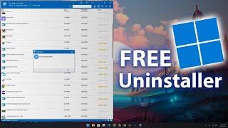 Best and Free Uninstaller Tool for Windows PC