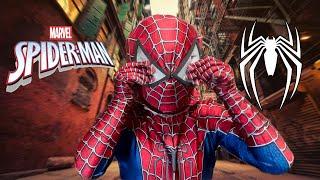 Becoming Spider-man Original Sam Raimi Suit try on