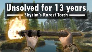 The Mystery behind Skyrim's Rarest Torch