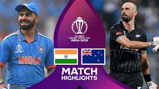 India overcome New Zealand in Mumbai | Semi-Final 1 | CWC23