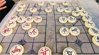 太原街头象棋，棋艺高超套路深，诱人的圈套深不可测，太精彩了