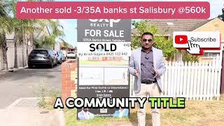 Sold Update 3/35A Banks ST Salisbury | Krish Gajera Exp Realty