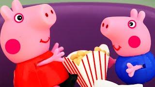 Peppa and Popcorn, Peppa Pig TV, New Peppa