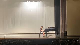 Playing golden hour on the piano at my schools talent show