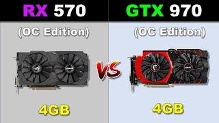 RX 570 VS GTX 970 Benchmark