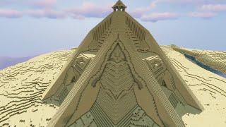 Desert pyramid-temple