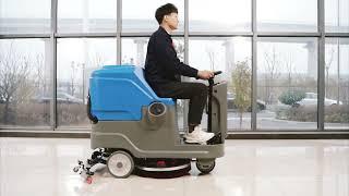 Ride On Floor Washing Scrubbing Dry Cleaner Machine