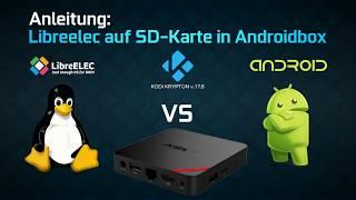 LibreELEC auf Androidbox KODI v.17.6 German