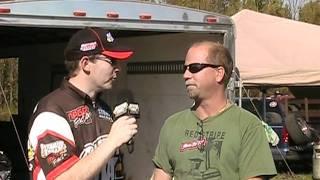 OntarioOval.com with Dave Stinson, Thunder Car driver at the Autumn Colours Classic