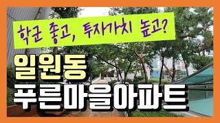 일원동 투자가치 1위! 푸른마을 아파트 (온라인 임장, 부동산 둘러보기, 현장 리뷰)