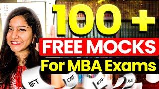 The LONGEST List of FREE CAT Mocks  Free Mocks for all MBA Exams