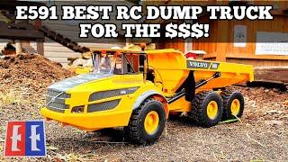 best rc dump truck for the money double e E591 Volvo A4OG