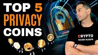 TOP 5 PRIVACY CRYPTO COINS To Look At In 2024 | XMR | ZEC | SCRT | ROSE | DASH