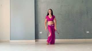 Bellydance FOR BEGINNERS at home / Diana / online class LEARN WITH US ⬇⬇⬇