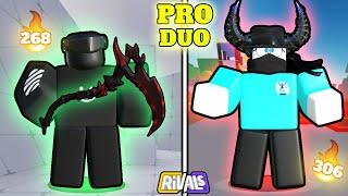 RIVALS BEST PRO DUO GAMEPLAY! 100 WIN STREAK!