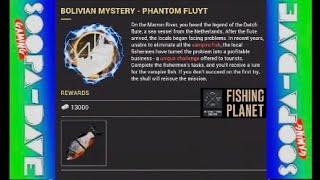 Bolivian Mystery Phantom Fluyt Mission Fishing Planet Halloween Event