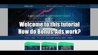 Offers4all BonusAds Tutorial