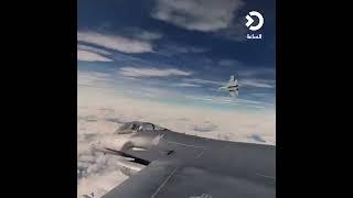 اعتراض طائرة مقاتلة روسية لأخرى أمريكية قرب ولاية آلاسكا الأمريكية.#الساعة #روسيا #امريكا