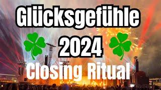 Glücksgefühle Festival 2024 - Closing Ritual - Abschlussfeuerwerk 