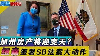 重磅！纽森签署SB法案轰动！加州房产将迎来大变天？住房危机会缓解么？《湾区情报站》第两百九十八期Sep17，2021