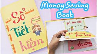 Cách làm quyển sổ tiết kiệm tiền tiện lợi đơn giản tại nhà II Money Saving Book || DIY Channel #153