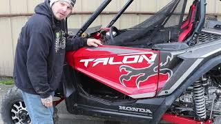 Honda Talon Aftermarket Accessories Installation Video From McNasty Customz!