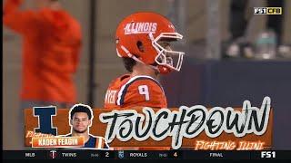 Kaden Feagin TD Puts Illini Back on Top vs. Kansas | Illinois Football