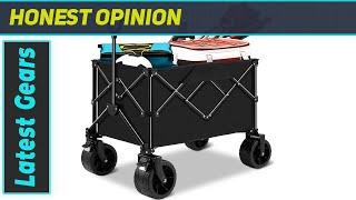 Collapsible Folding Wagon: HUGE & Heavy Duty!