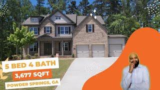 New Build Luxury Community | Price Improvements | 5 Bed 4 Bath | Powder Springs GA | Tour this home