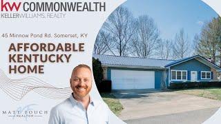 Affordable Kentucky Home ~ Kentucky Home For Sale ~ Somerset, KY