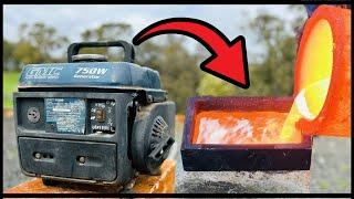 Generous Generator Break Down - Copper Zinc Aluminum Alloy - ASMR Metal Melting - Trash To Treasure