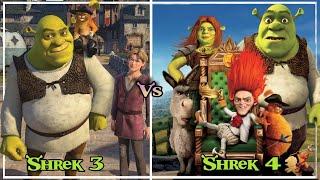 ¿Cual Película arruinó la saga? [Análisis y comparación entre Shrek Tercero y Shrek Para Siempre]