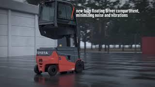 Toyota Material Handling | 48V & 80V Electric Pneumatic Forklifts (8FBM/ 9FBM/ 9FBH Models)