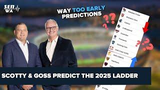 Predicting the 2025 AFL Ladder in 2024