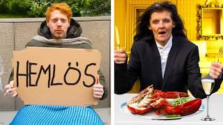 Byter liv med en hemlös person i 24 timmar