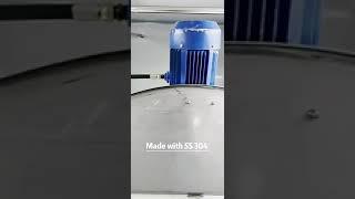 stainless steel mixing tank with agitator