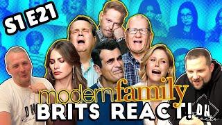 British Guys HILARIOUS Modern Family Reaction | Season 1 Episode 21 (Travels With Scout)