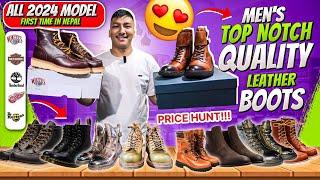 Top QualityMen's & Ladies Leather Boots Price Hunt|Dr. Martin|Timberland|White's Boots in Nepal