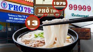 Why do so many pho shops have numbers in their name?