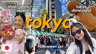 TOKYO vlog  | Back in Tokyo, Halloween-time at Disneyland, J-Beauty Haul + can’t stop eating!