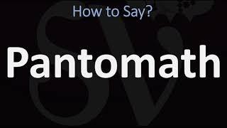 How to Pronounce Pantomath? (CORRECTLY) | Meaning & Pronunciation Guide