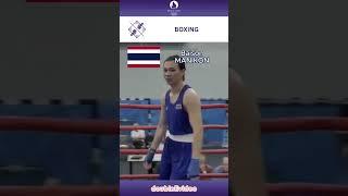 Thailand VS France #olympic #paris2024 #thailand #france #boxing #doubleevideo