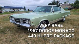 Rare Dodge Monaco 500: Walkaround of the Hi-Performance 440 V8 with 6-Pack