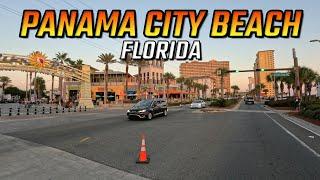 Panama City Florida Driving Through