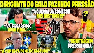 DIRIGENTES DO ATLÉTICO-MG FAZENDO PRESSÃO NA CBF! FLAMENGO E GALO PEGANDO FOGO NOS BASTIDORES