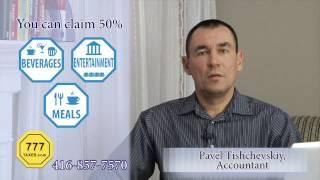 Tax time with Pavel Tishchevsky #7.Gifts, promotions, meals and entertainment expenses