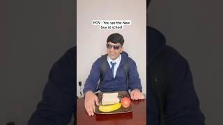 POV : You see the New Guy at School #zdotss #explore #comedy #skit #school #class #relatable #viral