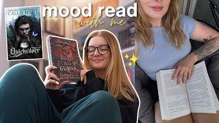 mood read with me for a week  a reading vlog