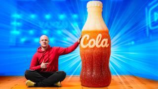 Я СДЕЛАЛ ГИГАНТСКУЮ ЖЕЛЕЙНУЮ Coca Cola ВЕСОМ 270 кг