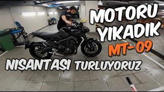 MT-09 DETAYLI TEMİZLİK / NİŞANTAŞI TURU MOTOVLOG